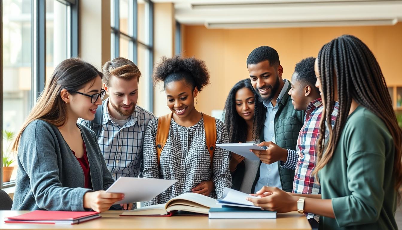 University campus and academic environment in London